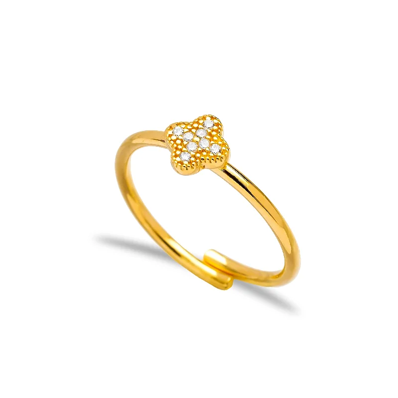 Mini Clover Ring