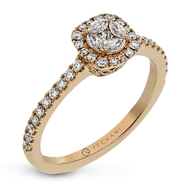 .50ct 14k Rose Gold Engagement Ring