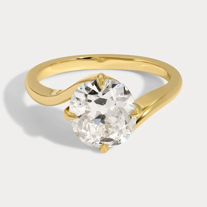 Charlie - 2.42ct Old Mine Lab Grown Diamond Ring