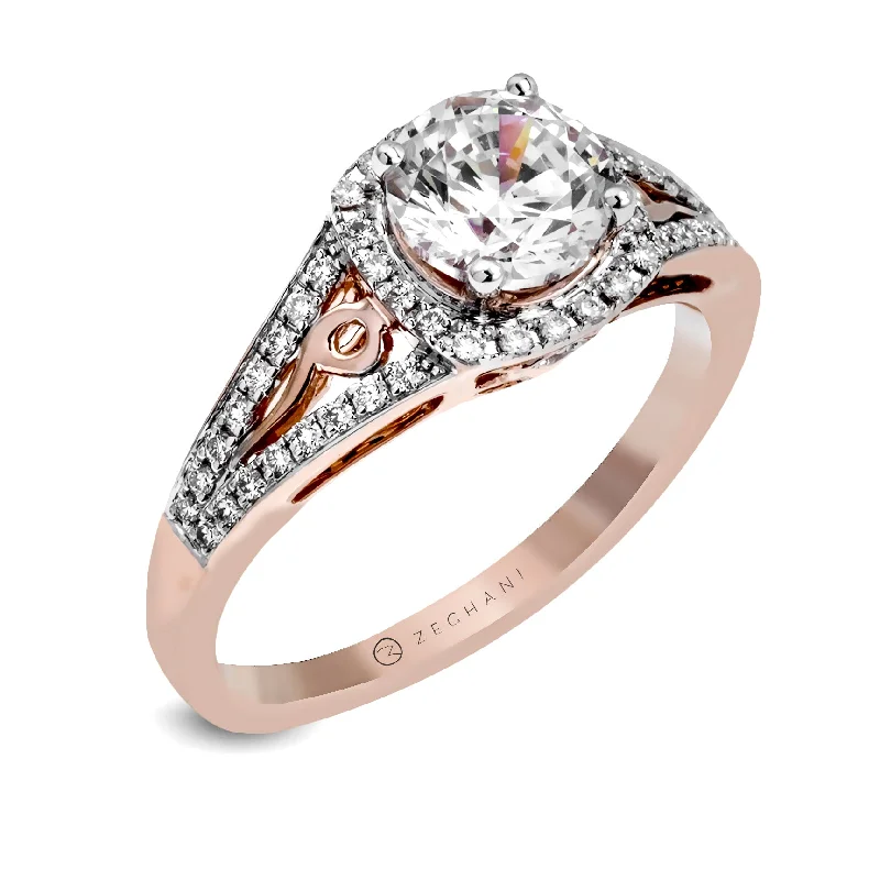 Engagement Ring Semi-mount 1137Z