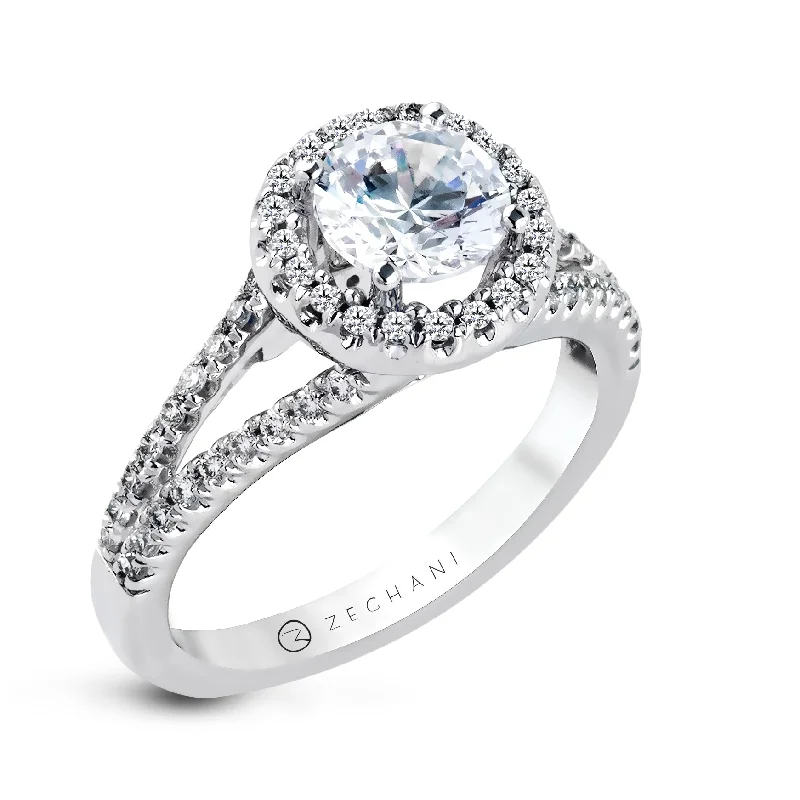 Engagement Ring Semi-mount ZR152