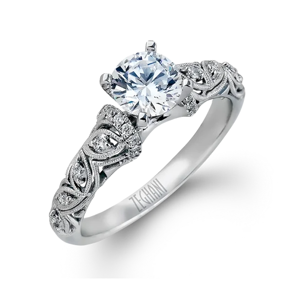 Engagement Ring Semi-mount ZR916