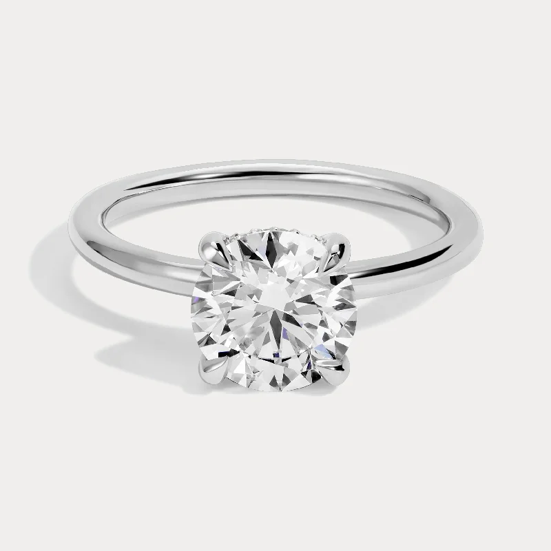 Lena - 1.73ct Round Brilliant Lab Grown Diamond Ring