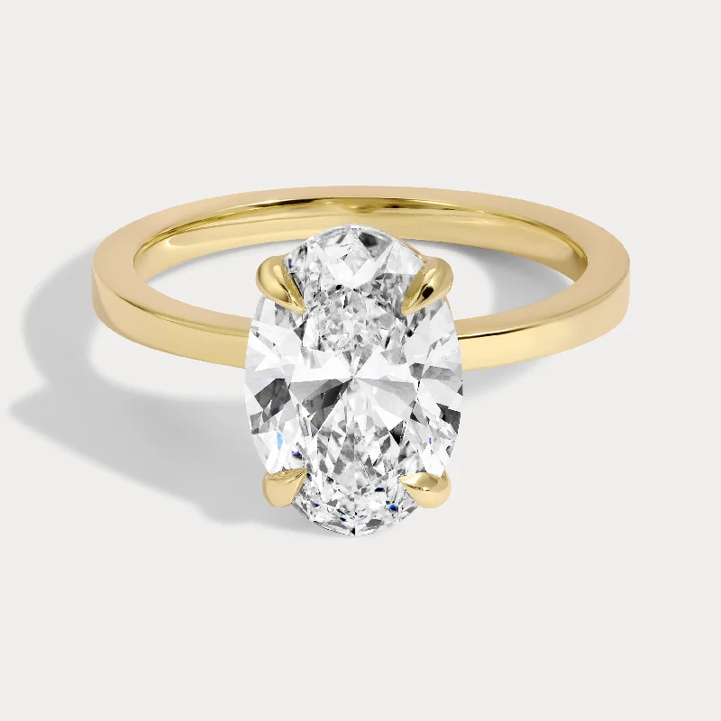 Mary - 2.53ct Oval Brilliant Lab Grown Diamond Ring