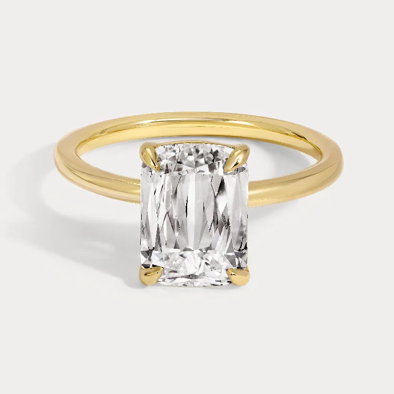 Noah - 3.07ct Crisscut Lab Grown Diamond Ring