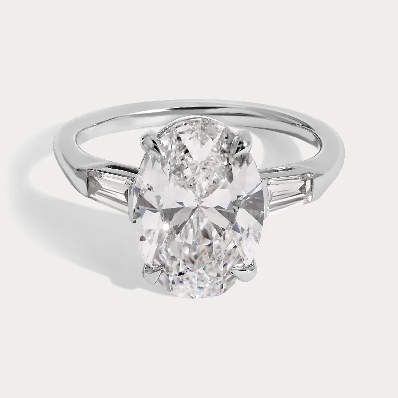 Taylor - 3.50ct Oval Brilliant Lab Grown Diamond Ring