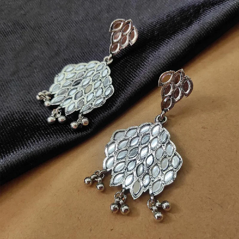 Bhavi Jewels Oxidised  Plated Dangler Earrings