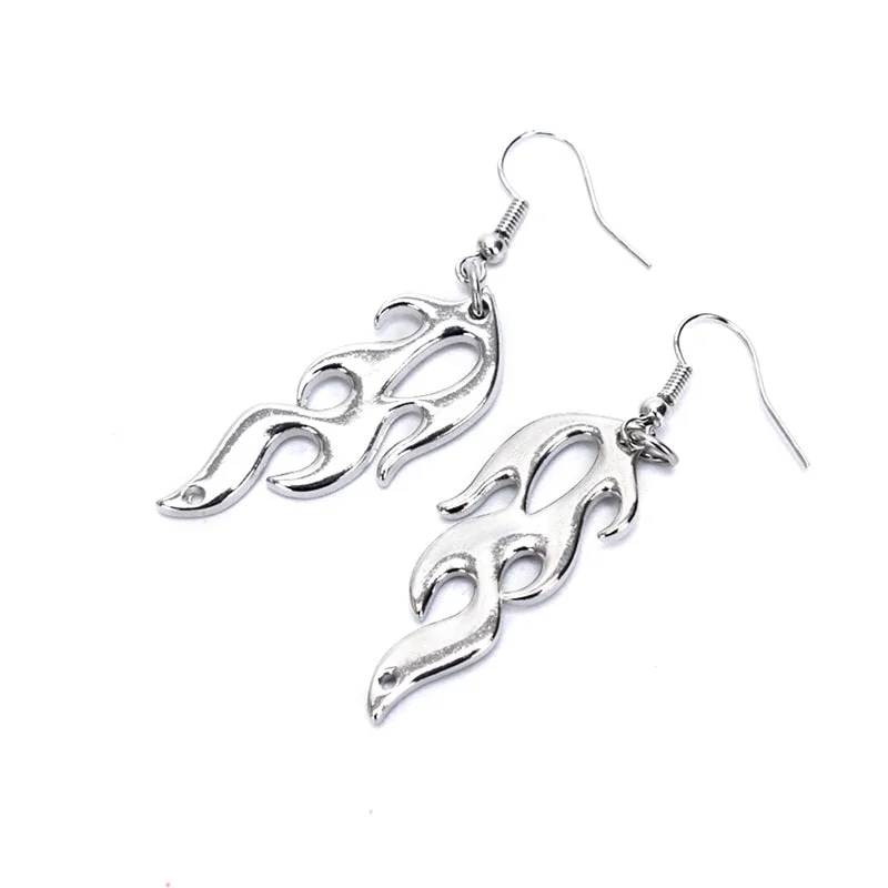 Flame Earrings Style Earrings for Women Jewelry Drop Earrings