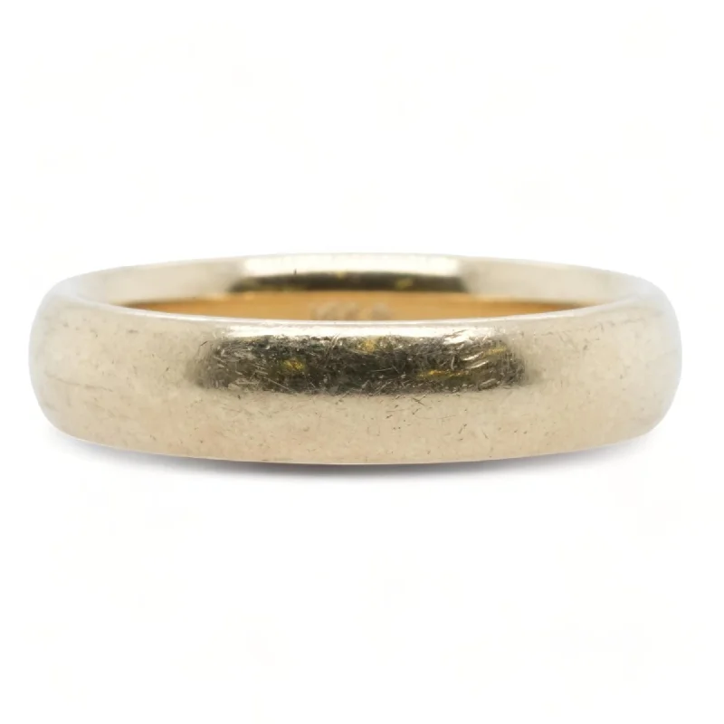 14K Gold Plain Comfort Fit Band