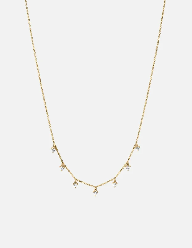 Adora Heart Choker, Gold Vermeil/Sapphire