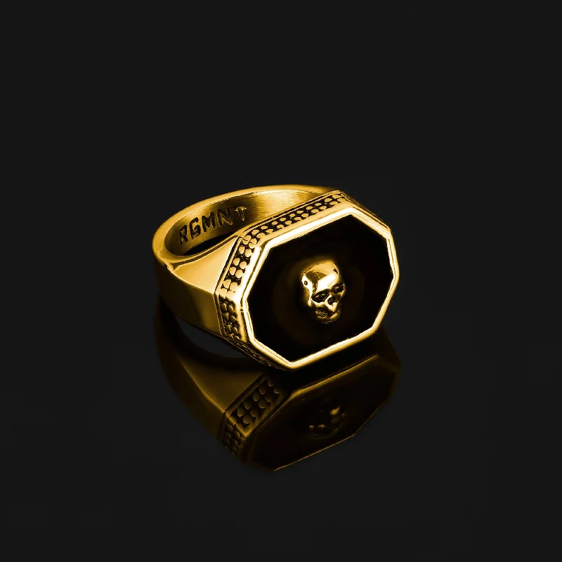 The Coffin Ring - Gold RG225G