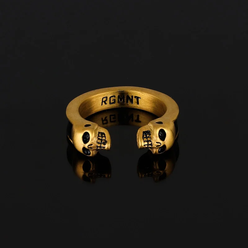 Face Off Ring - Gold RG227G