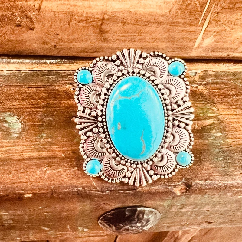 My Turquoise Terrain Ring