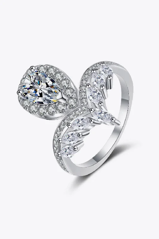 Stand Out Moissanite Ring