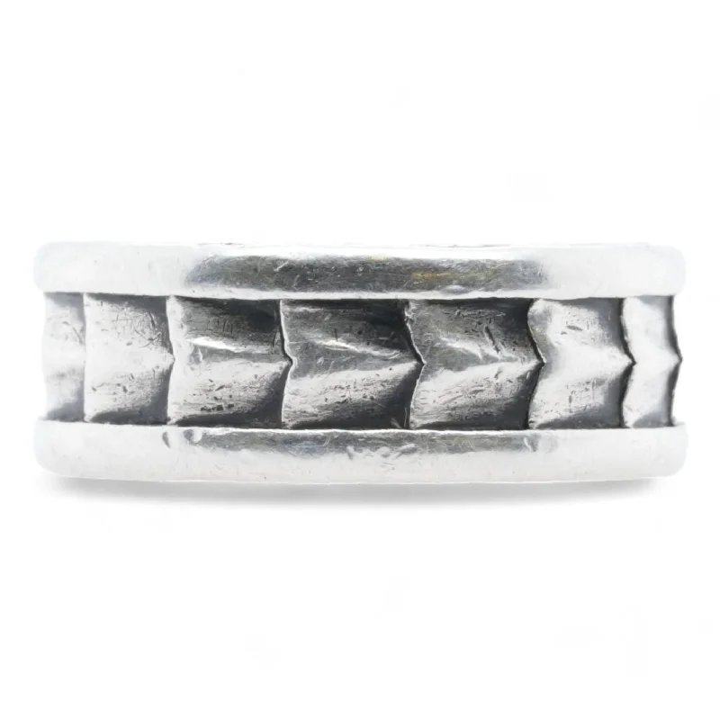 Sterling Silver Armory Band