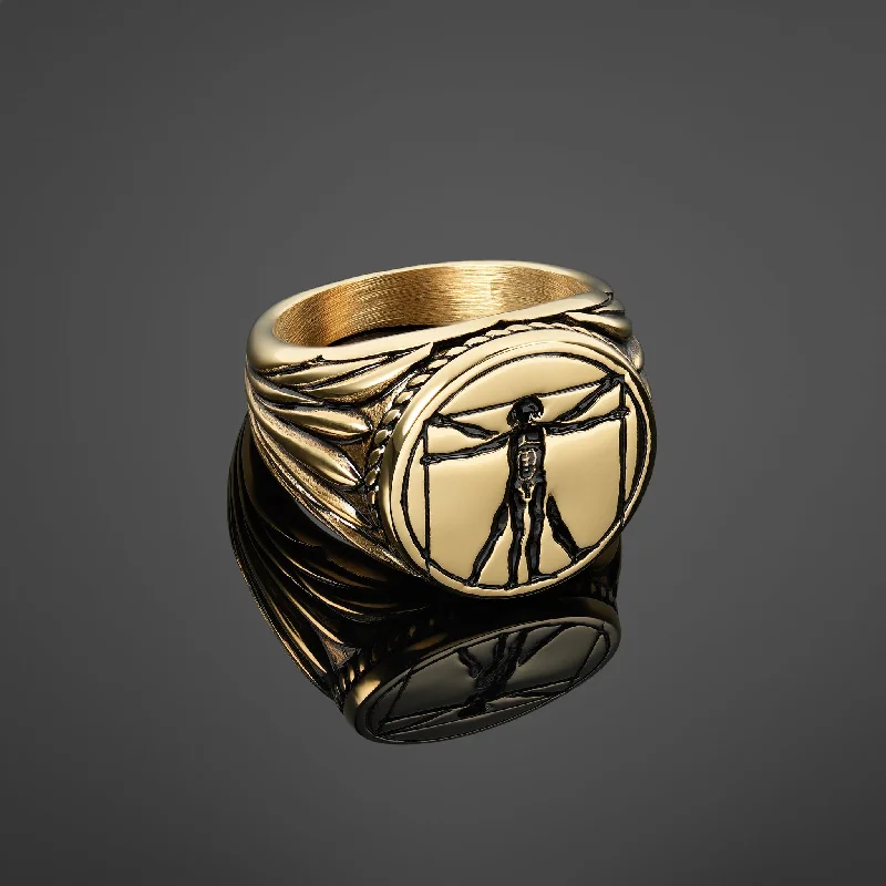 The Da Vinci Ring - Gold RG236