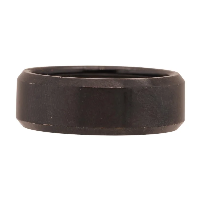 Titanium Streamline Beveled Band