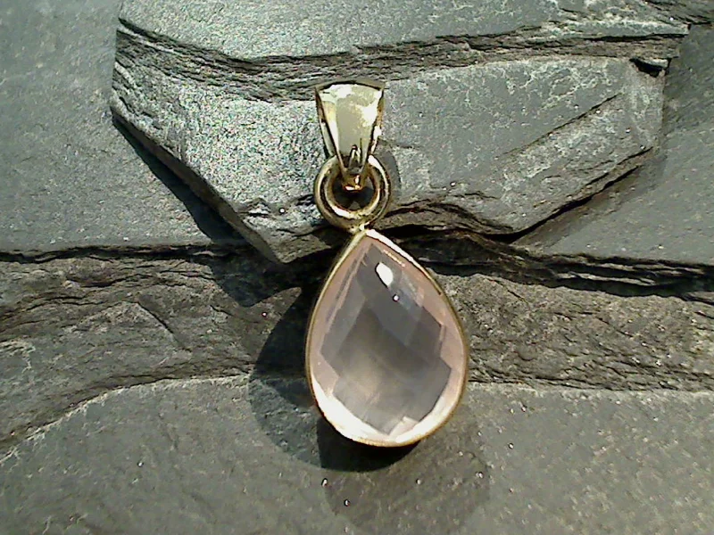 Rose Quartz, Alchemia Small Pendant