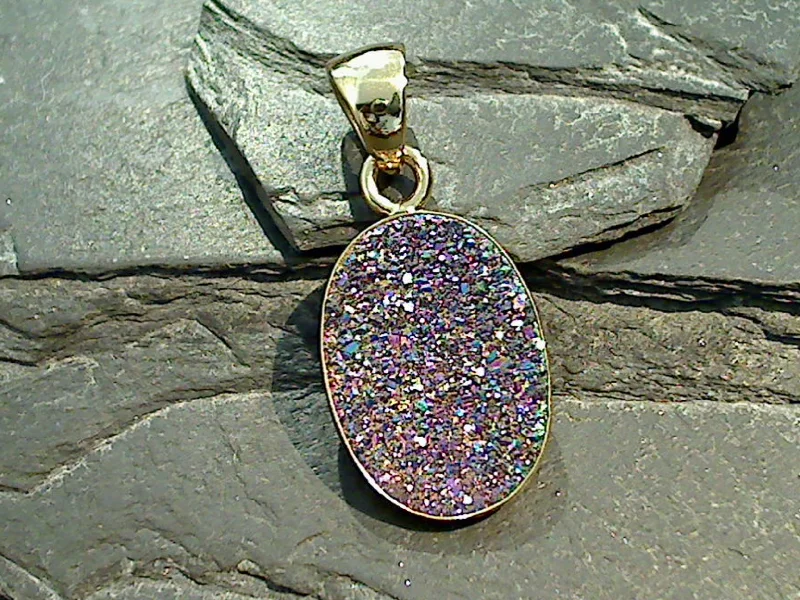 Druzy Quartz, Alchemia Pendant