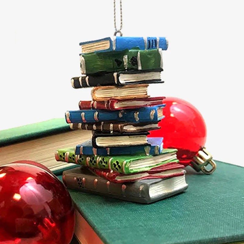 Book Stack Ornament