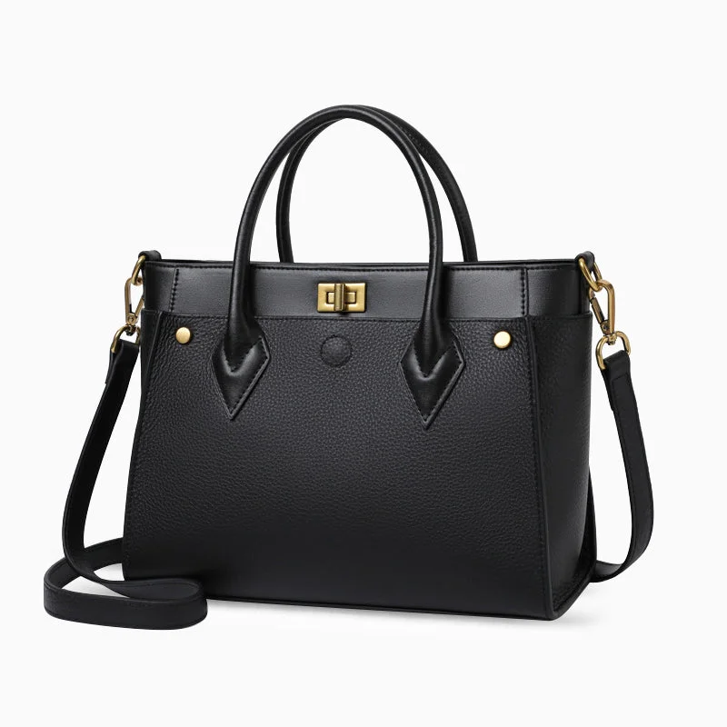 Carolyn Genuine Leather Tote Bag