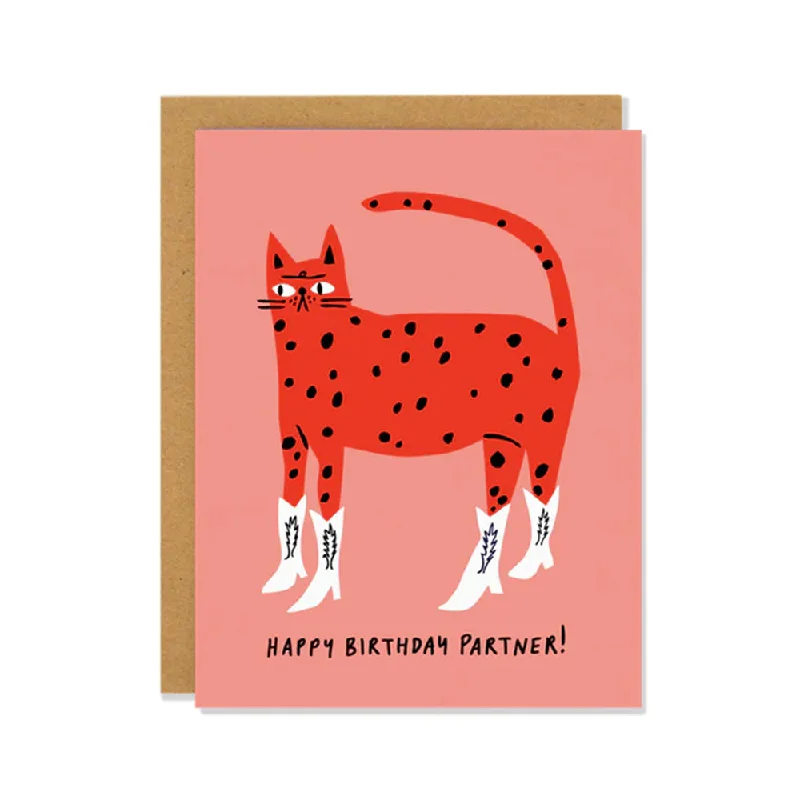 Cowboy Kitty Notecard