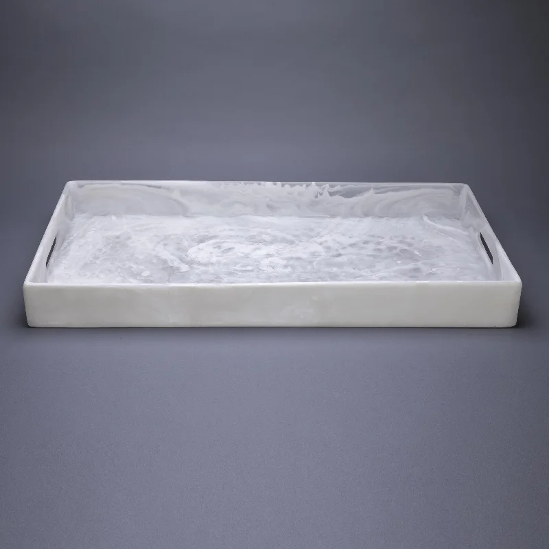 HANDLED RECTANGULAR TRAY