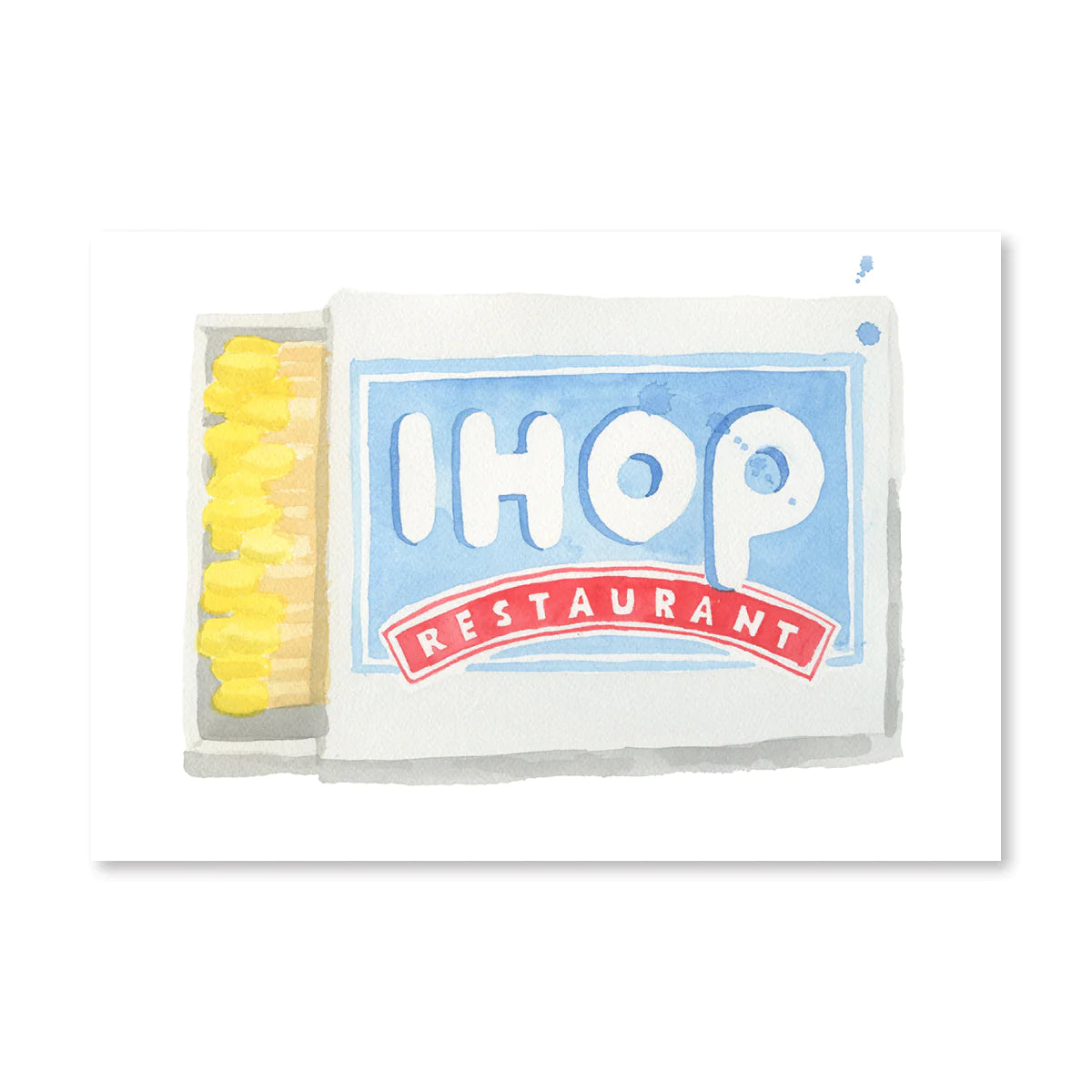 IHOP Matchbook Print