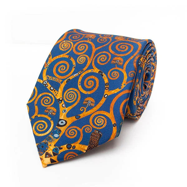 Klimt Tree of Life Silk Tie