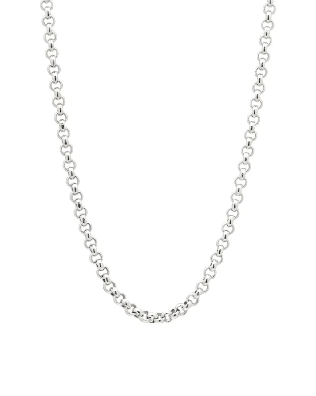 Konstantino Sterling Silver Rolo Chain 5.8 mm Wide CHKJ28-131-18