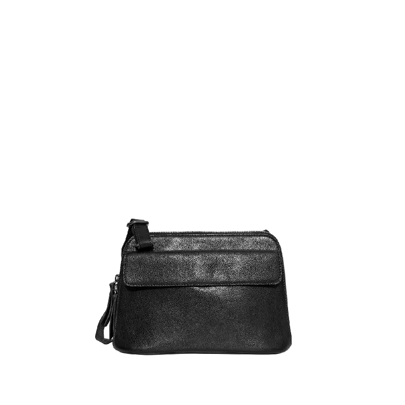 Leather Crossbody Bag: Luna