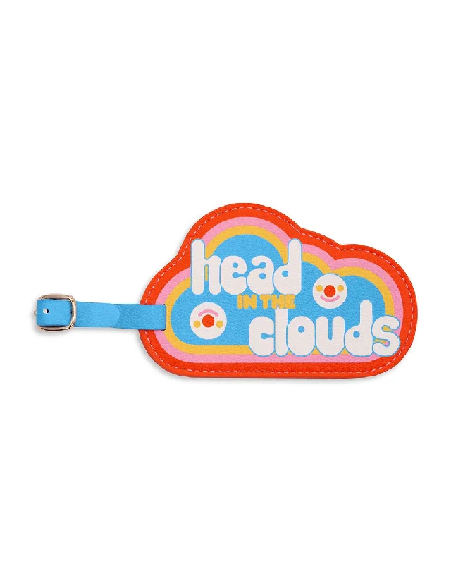 LUGGAGE TAG HEAD IN THE CLOUDS