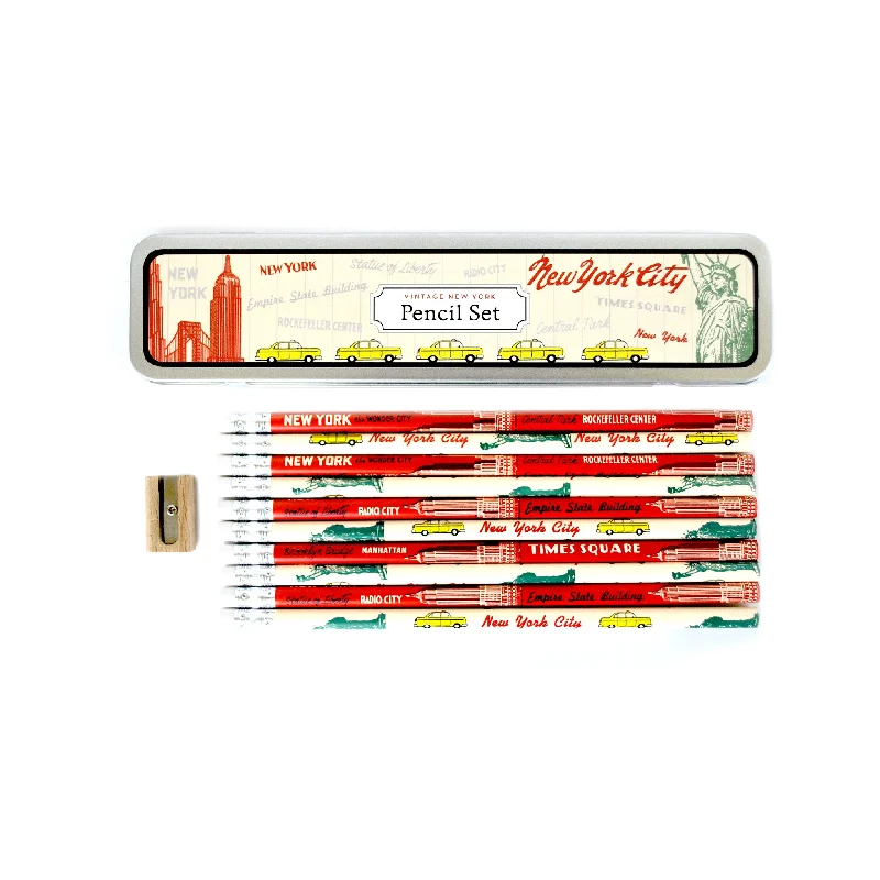 New York City Pencil Set