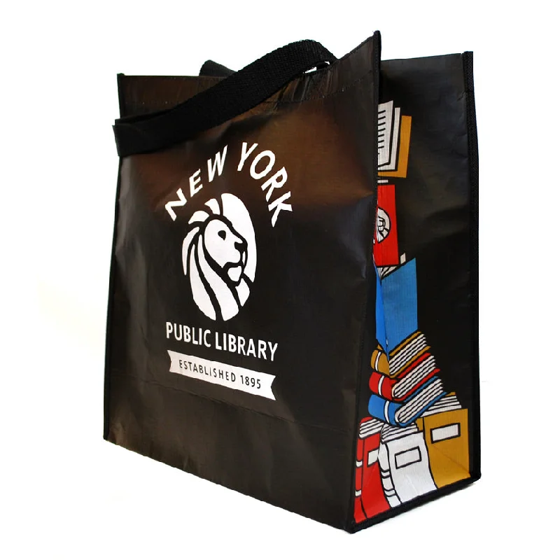 Recycled NYPL Bookstack Tote