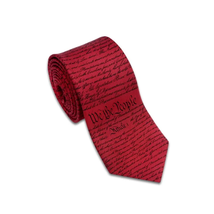 Red Constitution Tie